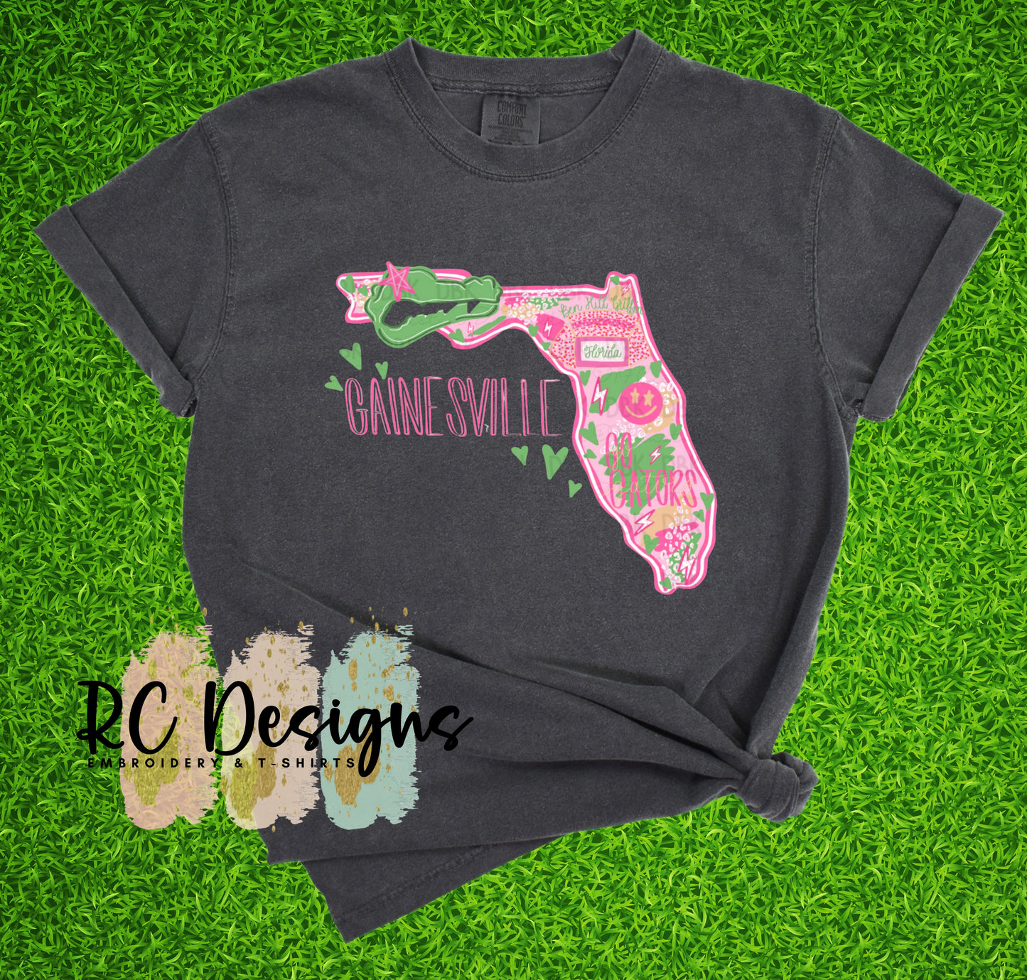 Football Season Preppy Design - Florida