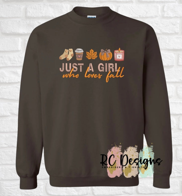 JUST A GIRL WHO LOVES FALL