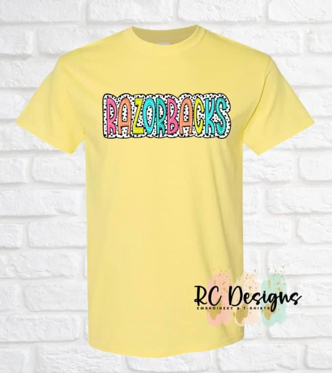 Rainbow Razorback - Tuesday Sale