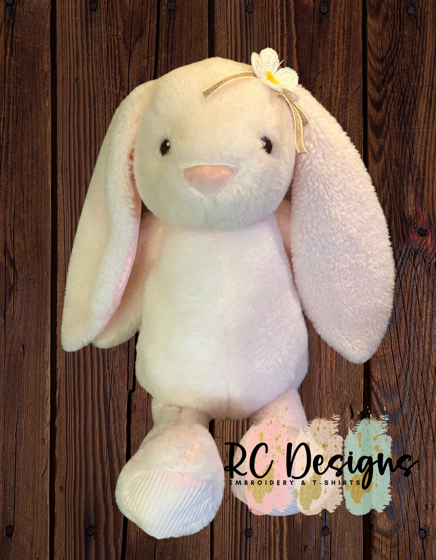 EMBROIDERED EASTER BUNNY