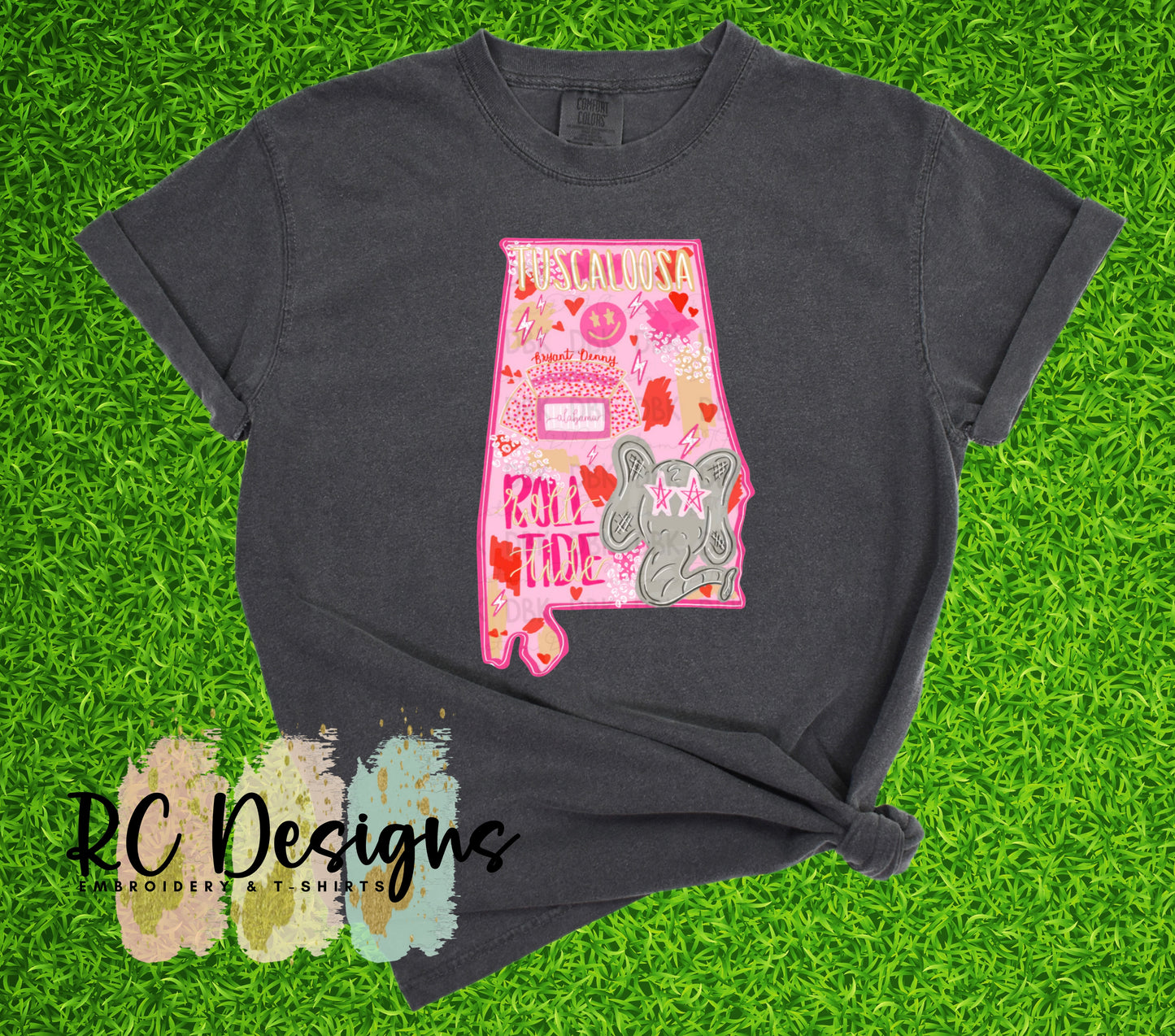 Football Season Preppy Design - Alabama