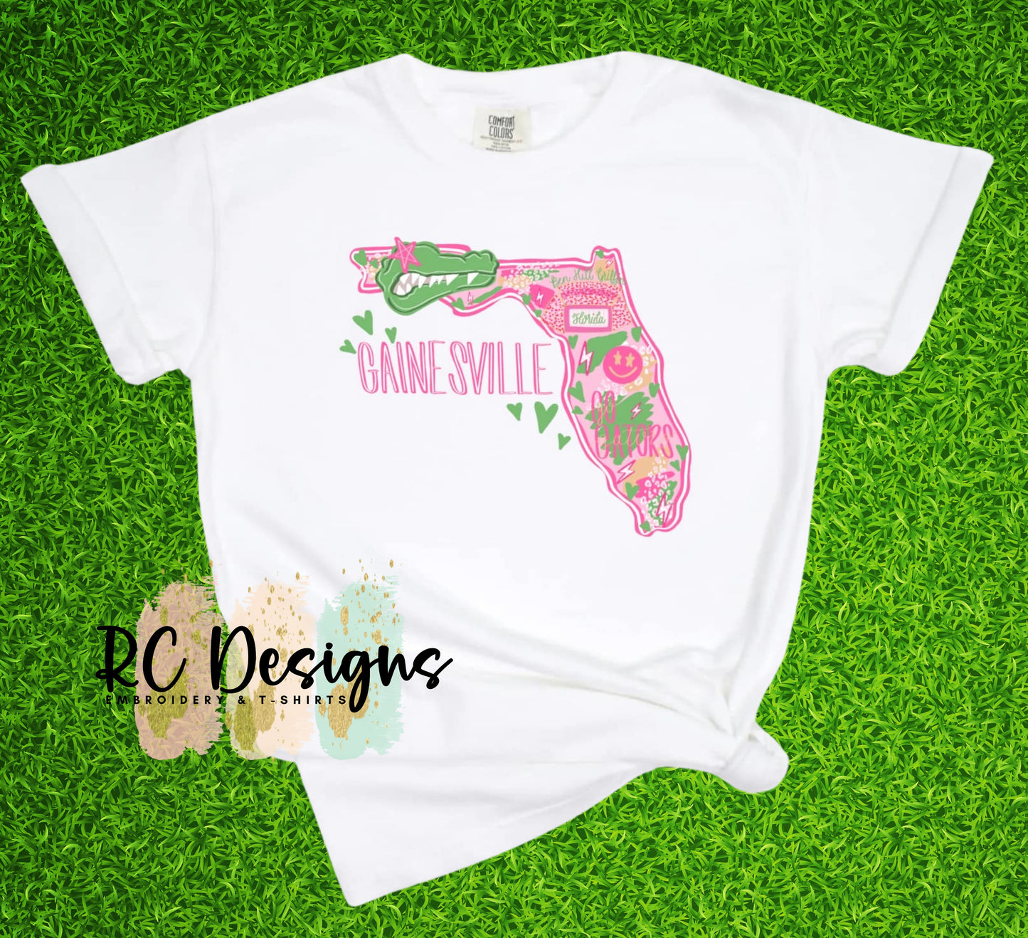 Football Season Preppy Design - Florida