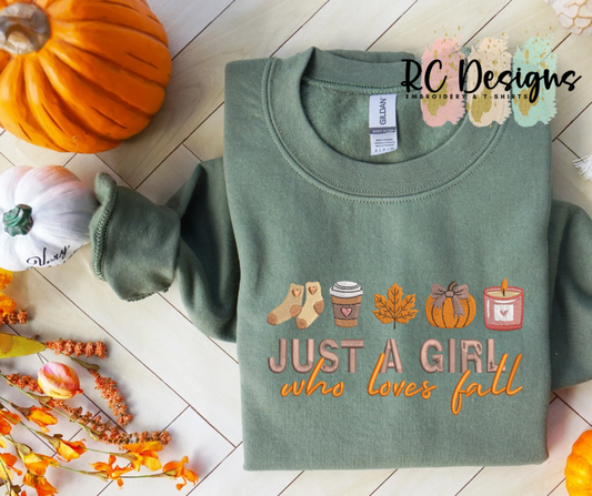 JUST A GIRL WHO LOVES FALL