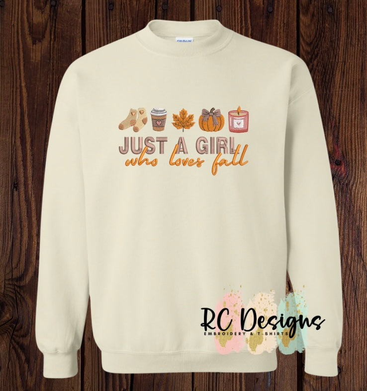 JUST A GIRL WHO LOVES FALL