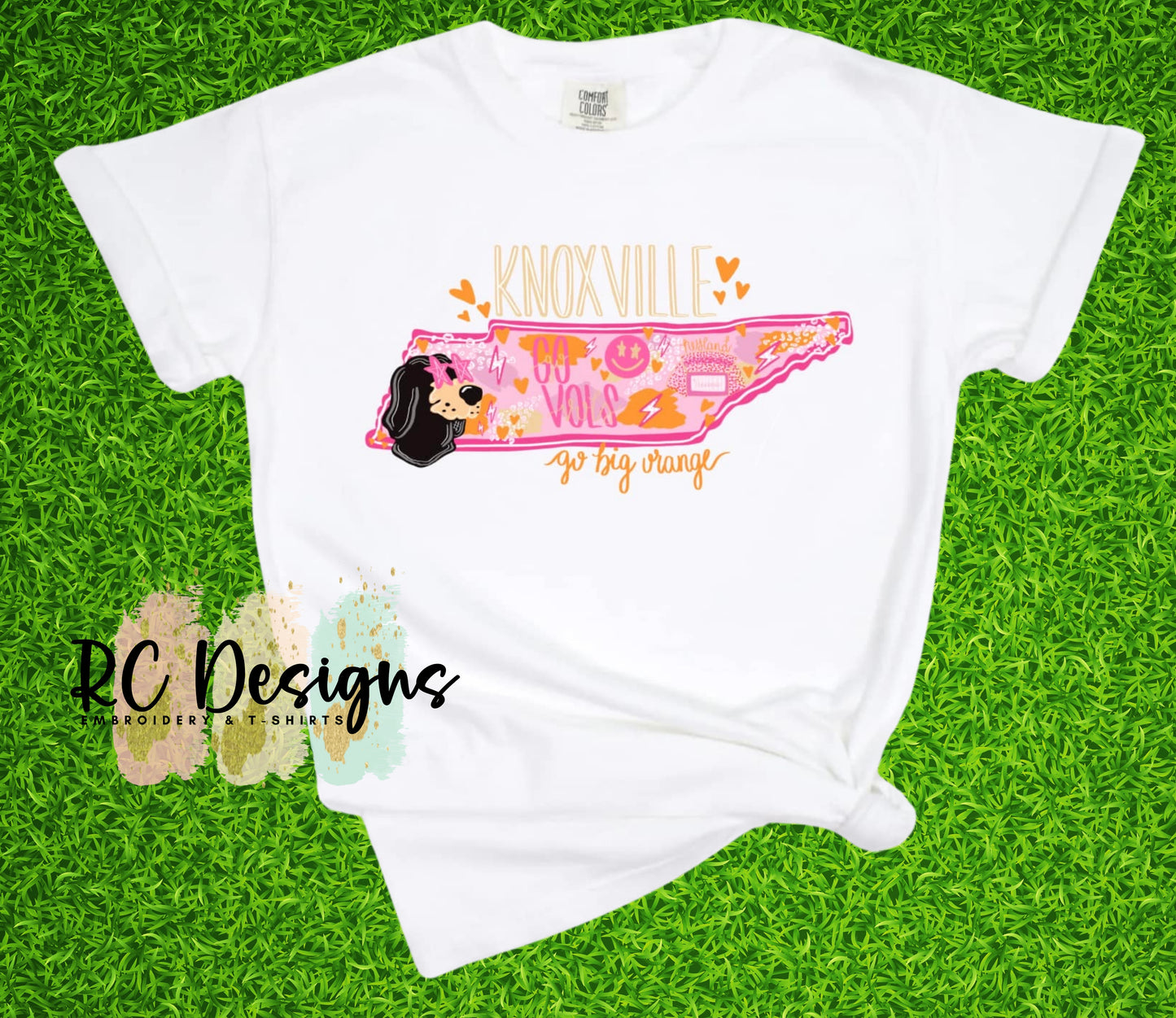 Football Season Preppy Design - Tennessee