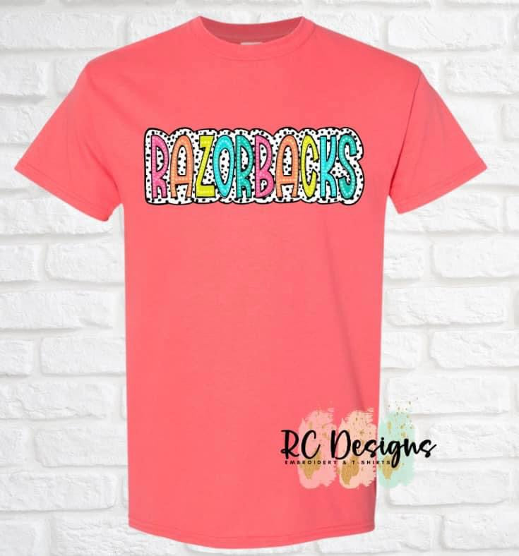 Rainbow Razorback - Tuesday Sale