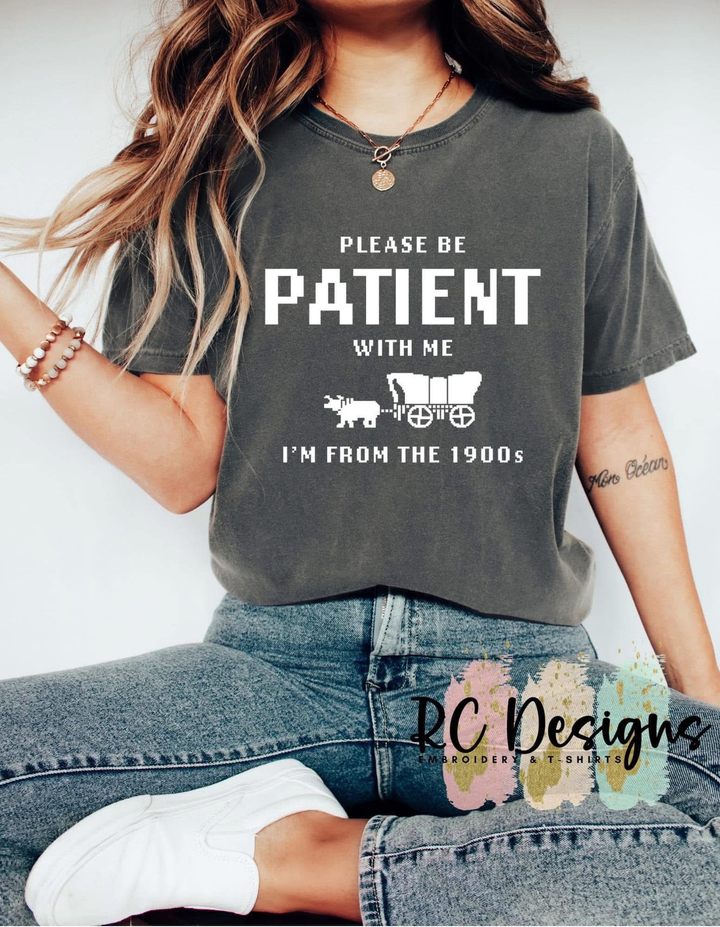 PLEASE BE PATIENT - GILDAN BRAND SOFTSTYLE