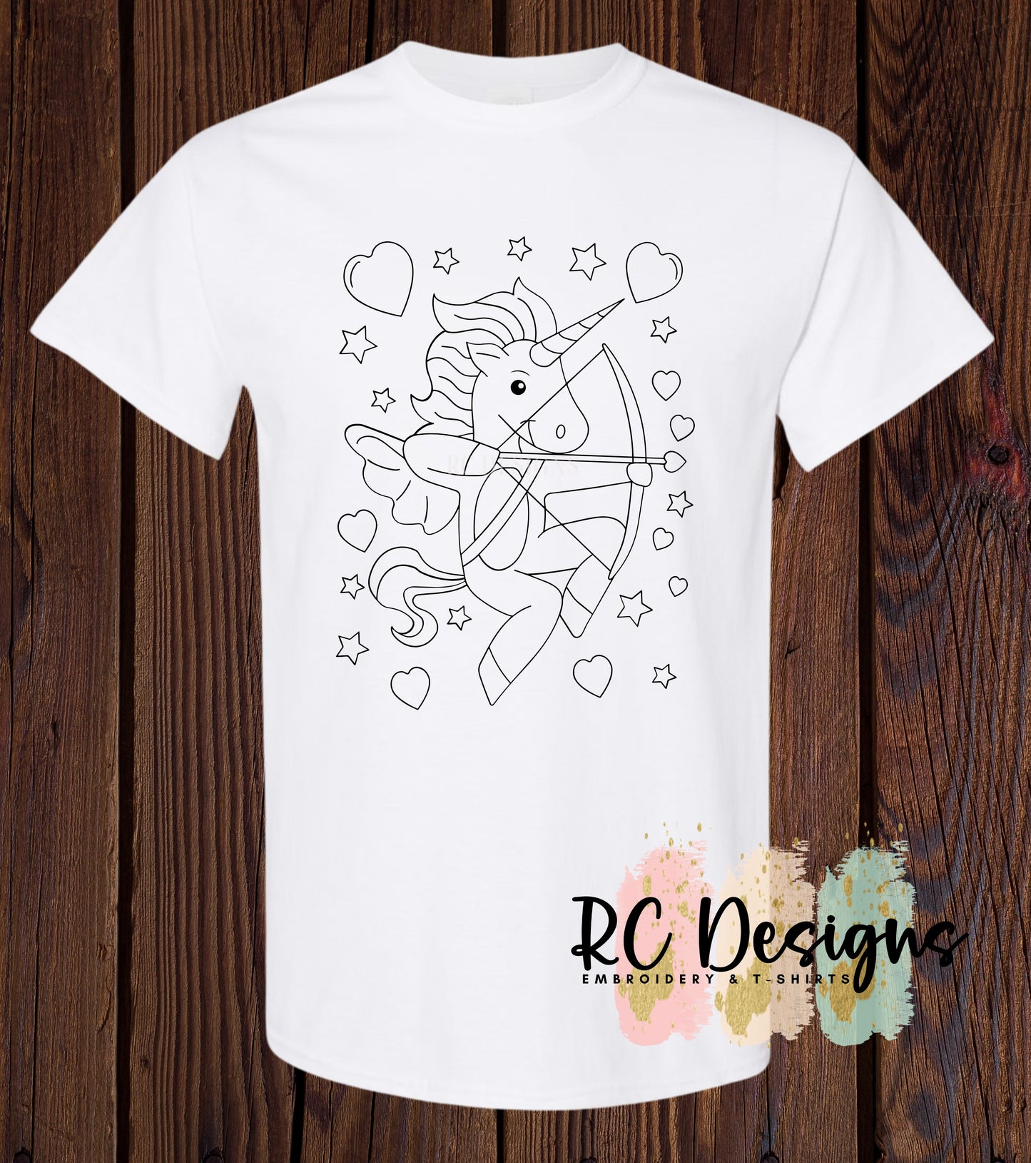 COLORING SHIRT - VALENTINE’S DAY!