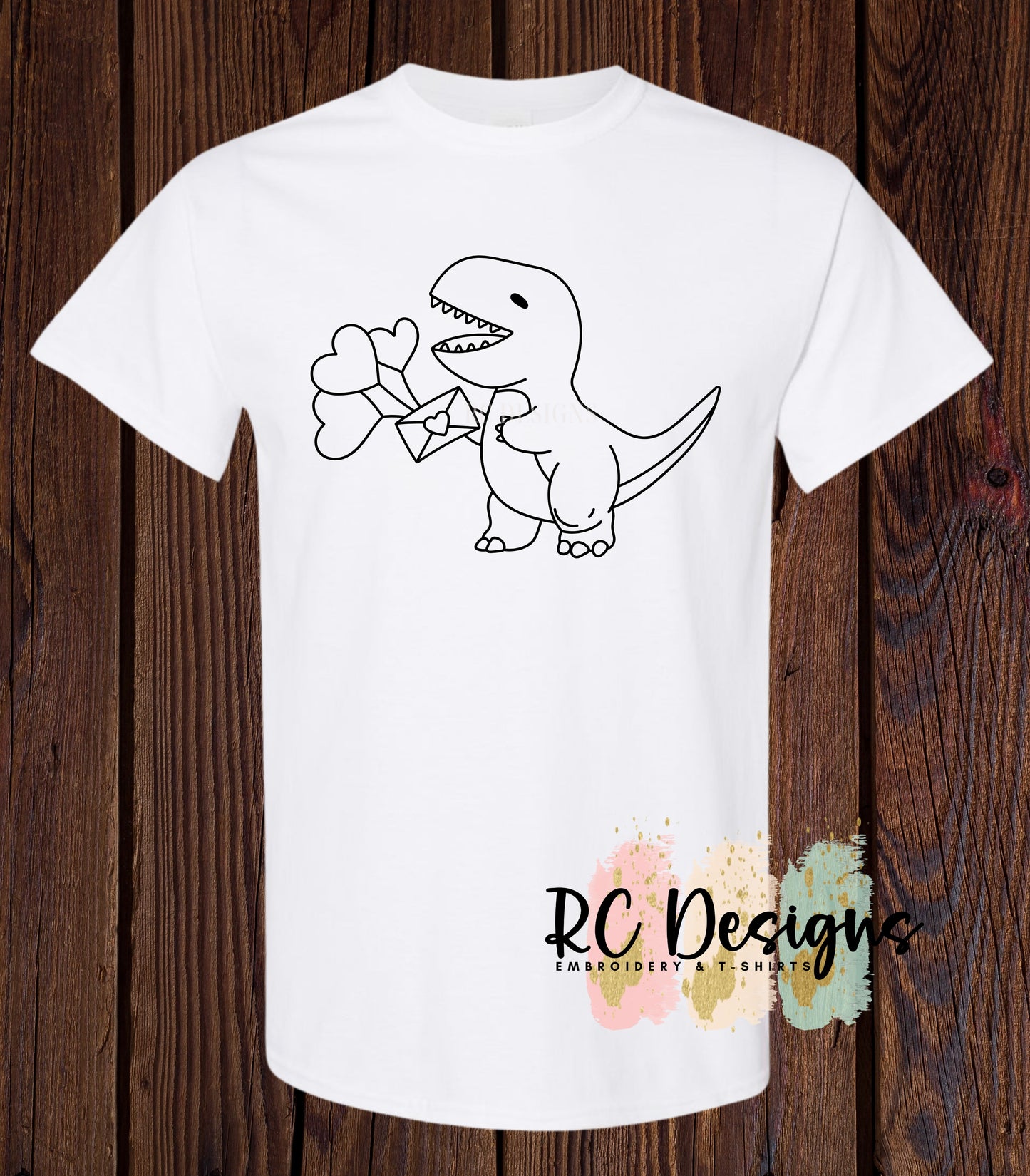 COLORING SHIRT - VALENTINE’S DAY!