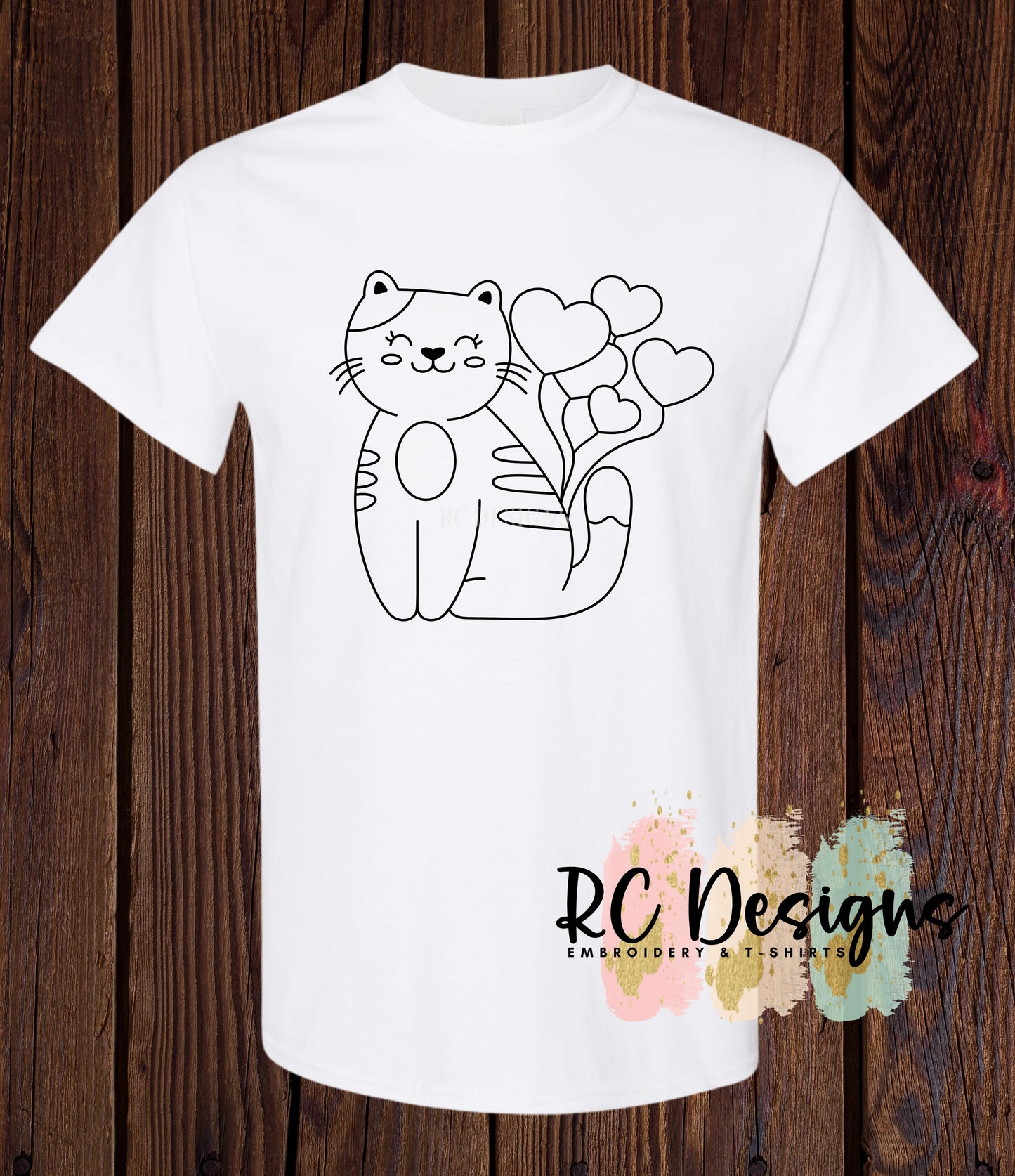 COLORING SHIRT - VALENTINE’S DAY!