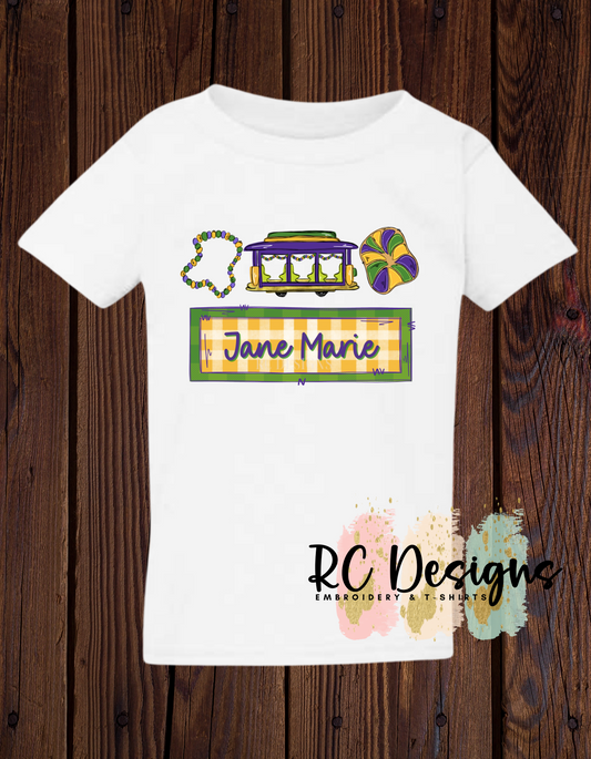 MARDI GRAS KIDS DESIGN