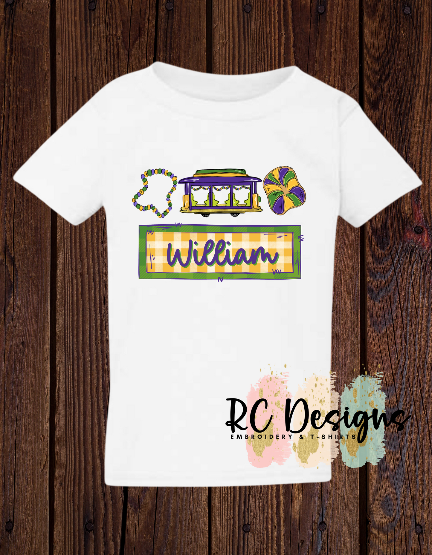 MARDI GRAS KIDS DESIGN