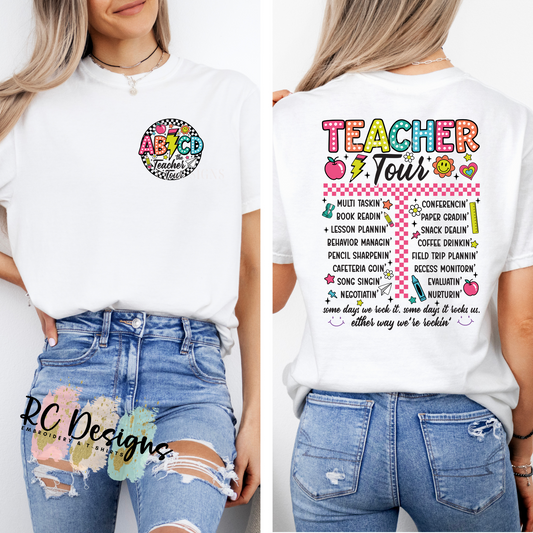 TEACHER TOUR - COMFORT COLORS